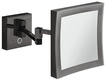 Vanity mirror, With 5x magnification, Square - 983.27.003