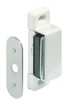 Magnetic catch housing, pull 2.0 kg, for screw fixing, square - 246.26.741
