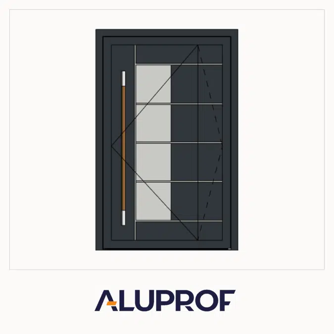 MB-86N PIVOT AD08 Single Outward Opening Panel Door