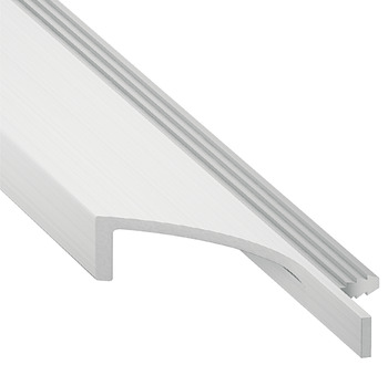 Handle profile, Aluminium, With 3 Recessed Handles And 5 Finishes, Service+ - 126.28.070