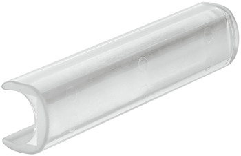 Déco lettering clip for furniture handle, Plastic Transparent, For Clip Fixing - 168.06.400