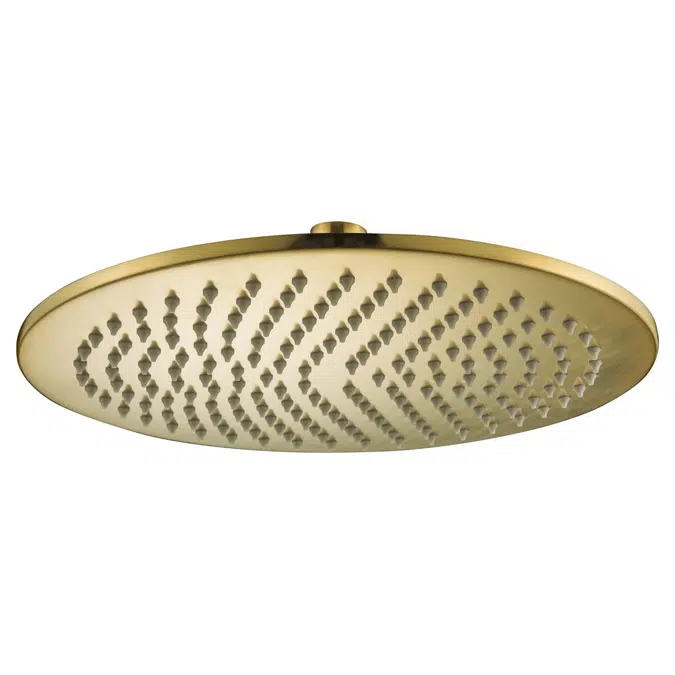 Drift Brushed Brass 300mm Overhead Shower 9512324