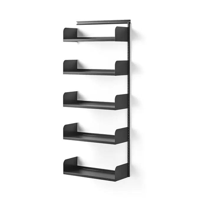 Shape Tall Metal Wall Shelf Add-on Unit
