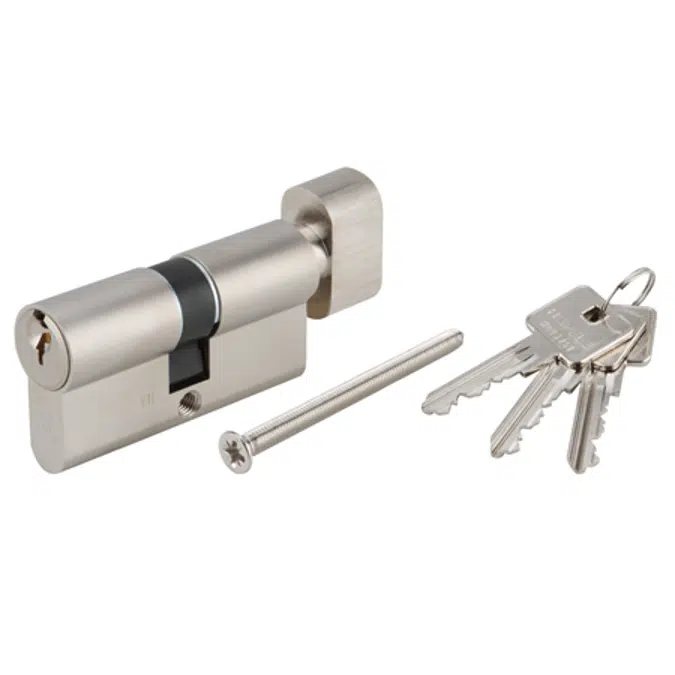 Oval Mandallı Çift Taraflı Profil Silindir