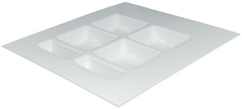 Special insert, medical area, 6 compartments, deep, plastic - 556.66.736