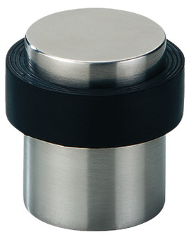 Floor mounted door stop, Satin stainless steel - 937.52.080