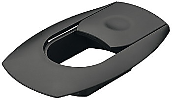 Cable outlet, oval, straight-edged, cut-out dim. 60 x 40 mm, 2-piece - 631.35.270