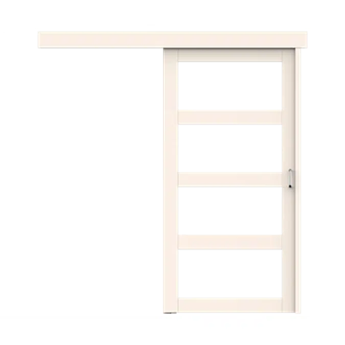 Sliding On Wall 3810 + Unique HP GW04L Sliding Door