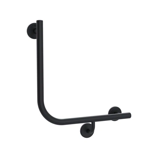 Mizu Drift Matte Black Right Hand Toilet Grab Rail 2266531