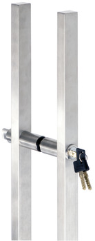 Kapı Kolu, Paslanmaz Çelik, Startec, model PH 2140, kilitlenebilir - 903.03.684