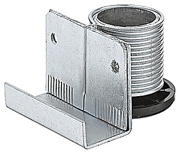 Plinth adjuster, with supporting bracket, for screw fixing - 637.42.922