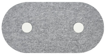 Ceiling and wall absorber, Rossoacoustic, Disc'n Dots, model R 600 - 785.00.246