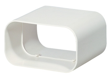 Connector, 125 soft Flat ducting system - 500.90.350
