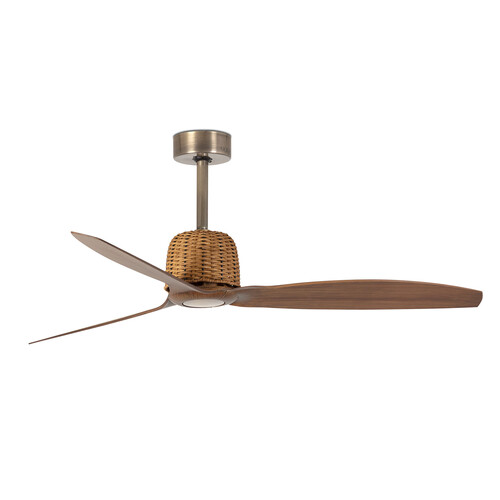 WEAVER M Old altın/ceviz fan duvar kumandası siyah
