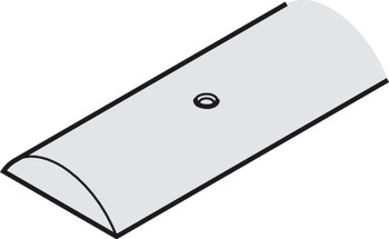 Running track, pre-drilled, 2-piece - 941.58.960