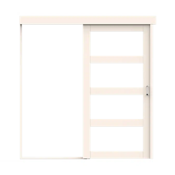 Sliding On Wall 3820 + Unique HP GW04L Sliding Door