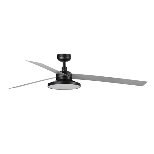 CRUISER TAK XL siyah/aluminium fan duvar kumandası siyah 4000K