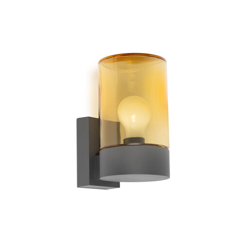 KILA Dark grey duvar lambası amber