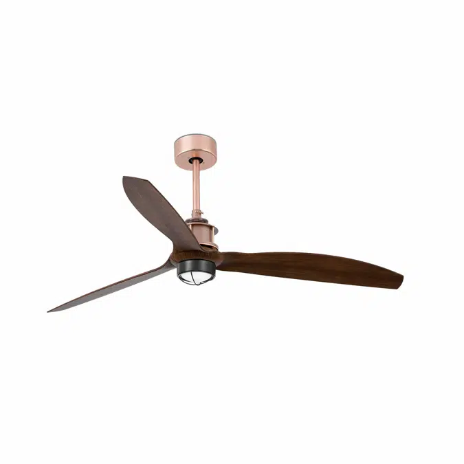 33399UL-19 - Just Fan M Copper/Wood Fan