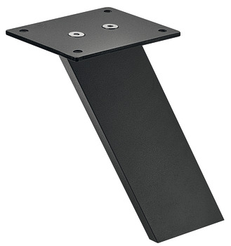 Breakfast bar support, Steel, inclined, flat - 505.22.341