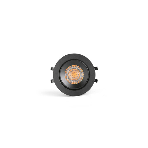 KIVI siyah adjustable recessed 7W 2700K 36° IP44