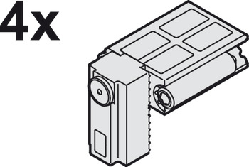 Clip-on panel, for running track - 940.43.775