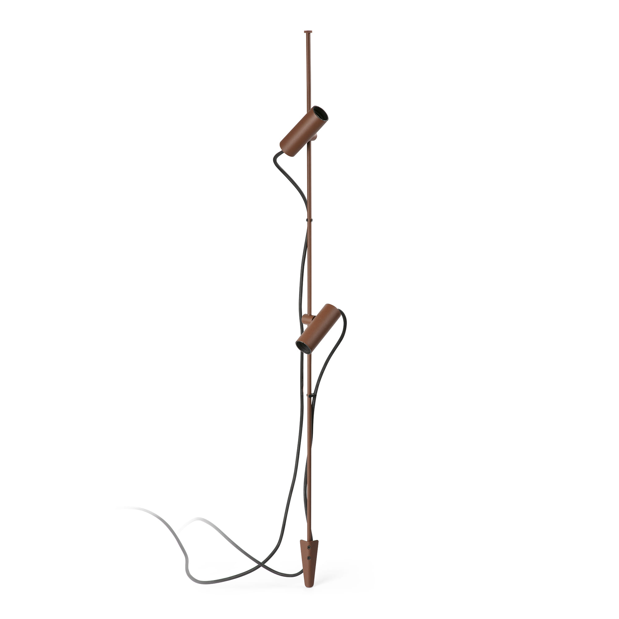 CLAP 1030 rusty kahverengi spike 2x6W 3000K 38° 24V