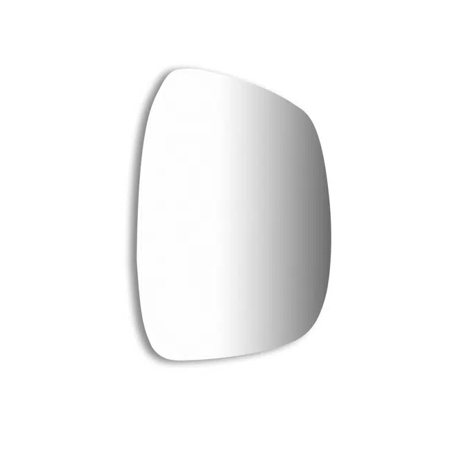 Glide 650mm x 450mm Small Vertical Mirror Right 2308810