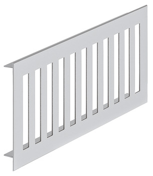 ventilation trims, Straight-edged, aluminium, with smooth flanges - 575.06.911