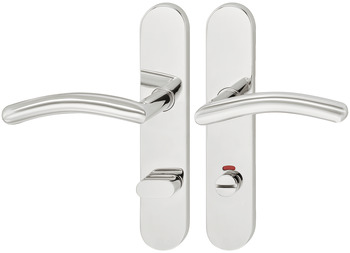 Kapı kulpu seti, Paslanmaz çelik, Startec, model LDH 2184 - 903.94.341