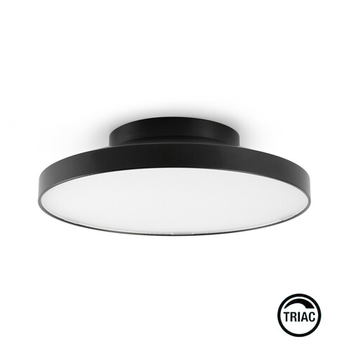 TAK SURFACE siyah prism surface 20W 3000K CRI90 TRIAC