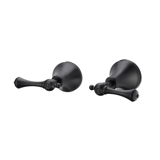 Kado Era Duvar Üstü Montaj Kolu Mat Siyah 2263700