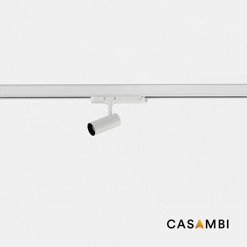 FOST TRACK White track spotlight Ø40 7W 24° 3000K CRI90 CASAMBI