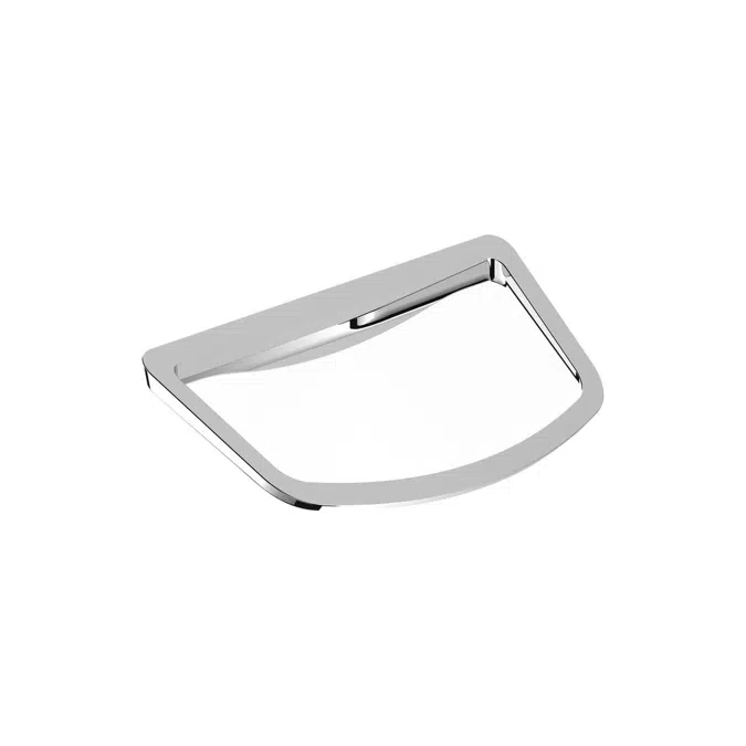 Mizu Silk Chrome Guest Towel Ring 9506615