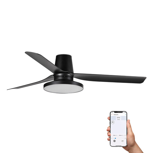 PUNT TUB TAK M siyah fan 4000K TUYA 0-10V
