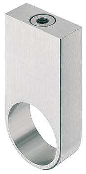 Rail centre support, for round wardrobe rail Ø 30 mm - 802.11.002
