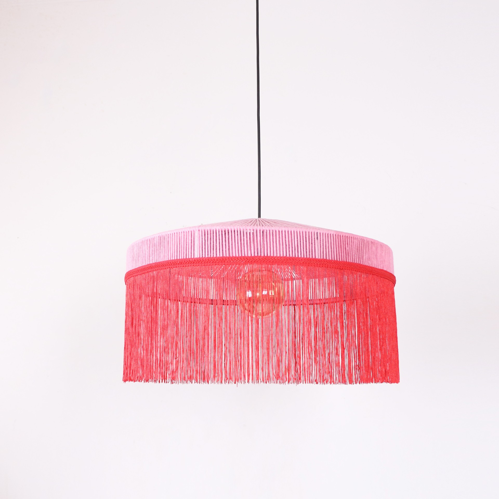 Şanzelize İpli Püsküllü Avize