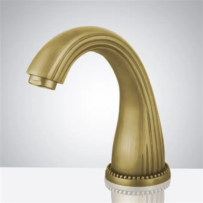 Brushed Gold Touchless Basin Faucet