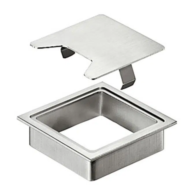 HAFELE Square Stainless Steel Cable Outlet