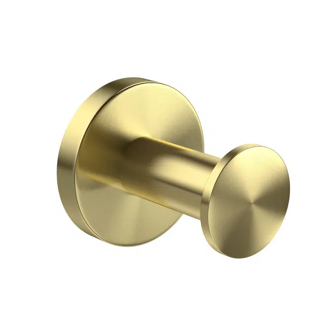 Ona Fırçalanmış Pirinç Bornoz Askısı 15051