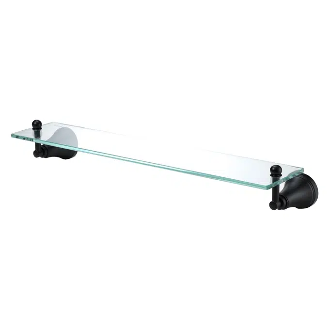 Kado Era Matte Black Shower Shelf 2263722