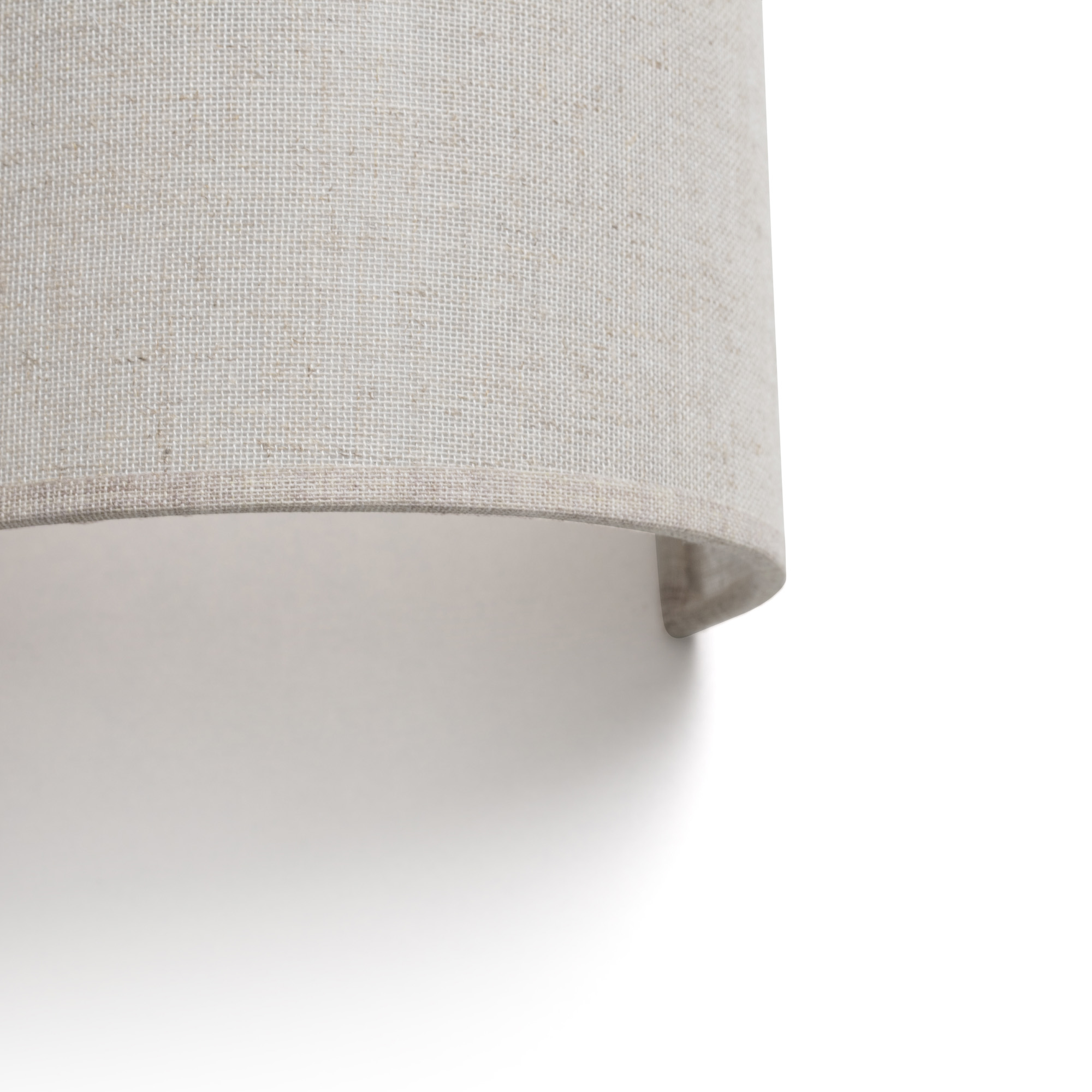 OTTON R Round Linen duvar lambası vertical 2L