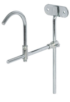Suspension fitting, steel, for decorative radiator panelling - 960.02.103