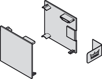 End cap, For wall mounting and ceiling installation - 941.51.400