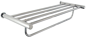 Towel rails/shelves, round series, for screw fixing - 980.62.122