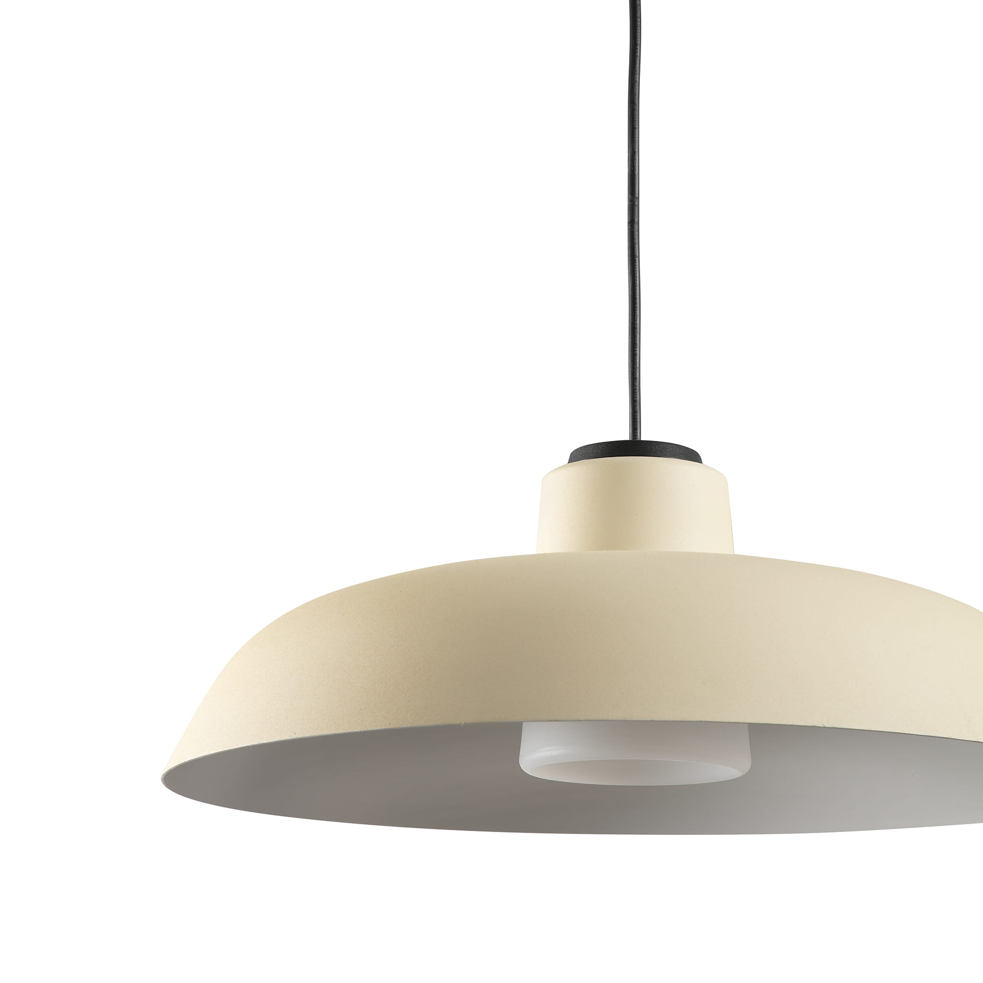 SAGA Beige pendant with canopy