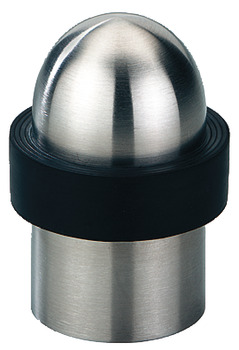 Floor mounted door stop, Stainless steel, for screw fixing, Startec - 937.52.000