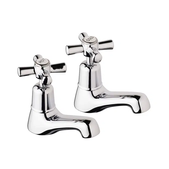 Bristol Chrome Pillar Taps 27900