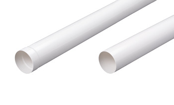 Outer pipe, 125 round pipe system - 500.90.313