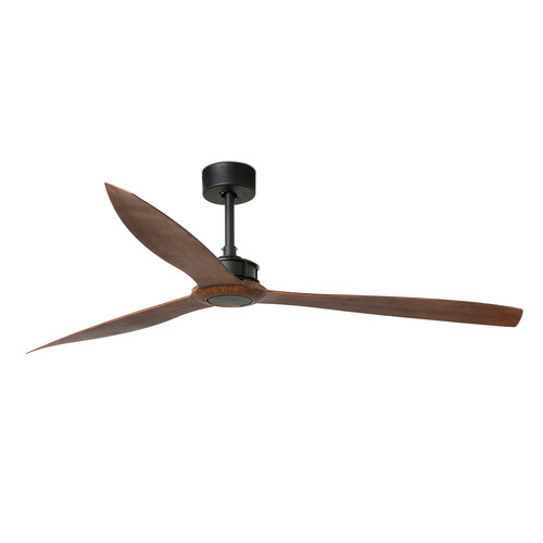 JUST FAN XL Matt black/walnut fan